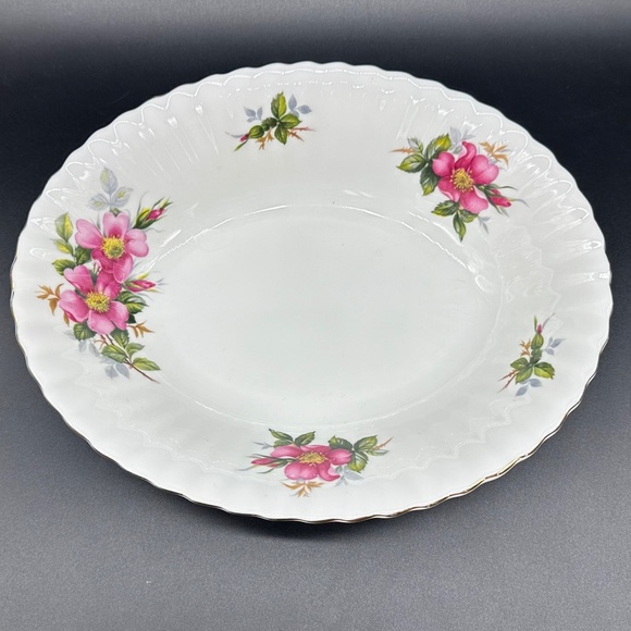 Royal Albert Prairie Rose Oval Open Serving Bowl Bone China England - Picture 3 of 5